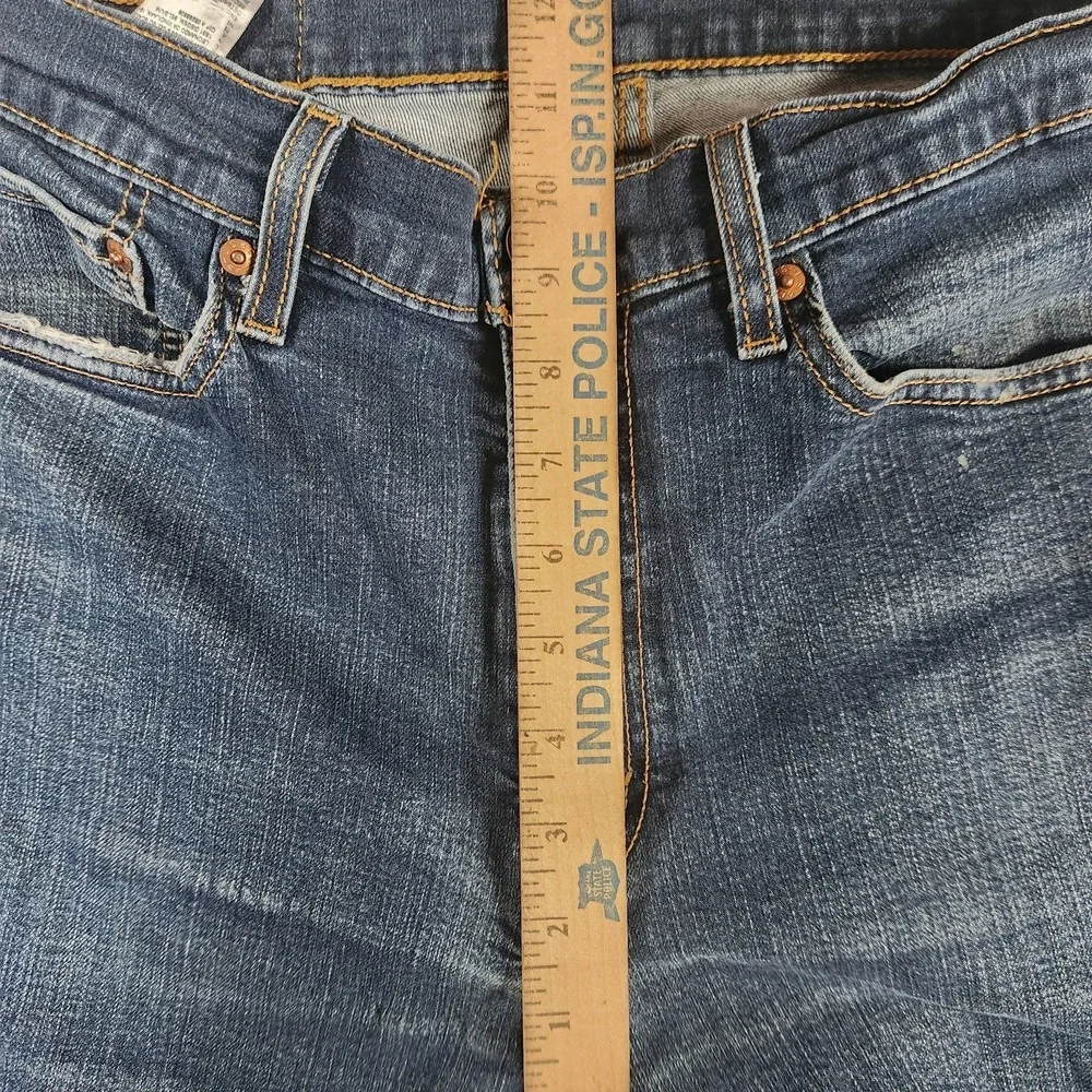 Levis Strauss 513 34x32 Mens Slim Straight Fit‎ Jeans Classic Normcore Western